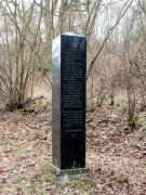 Der dritte Stein parallel zur Oster zwischen dem "Hoofer Kreuz" und der Kläranlage Osterbrücken
