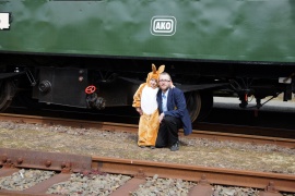 Ostern. Osterhase. Osterbrücken. Ostertalbahn.