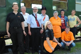 Team der Ostertalbahn 2014